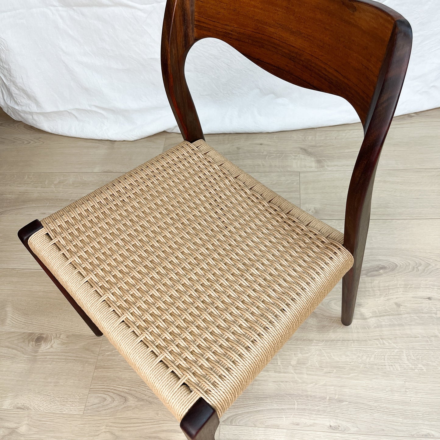 Rare : Chaises no. 71 en palissandre - Niels Otto Møller
