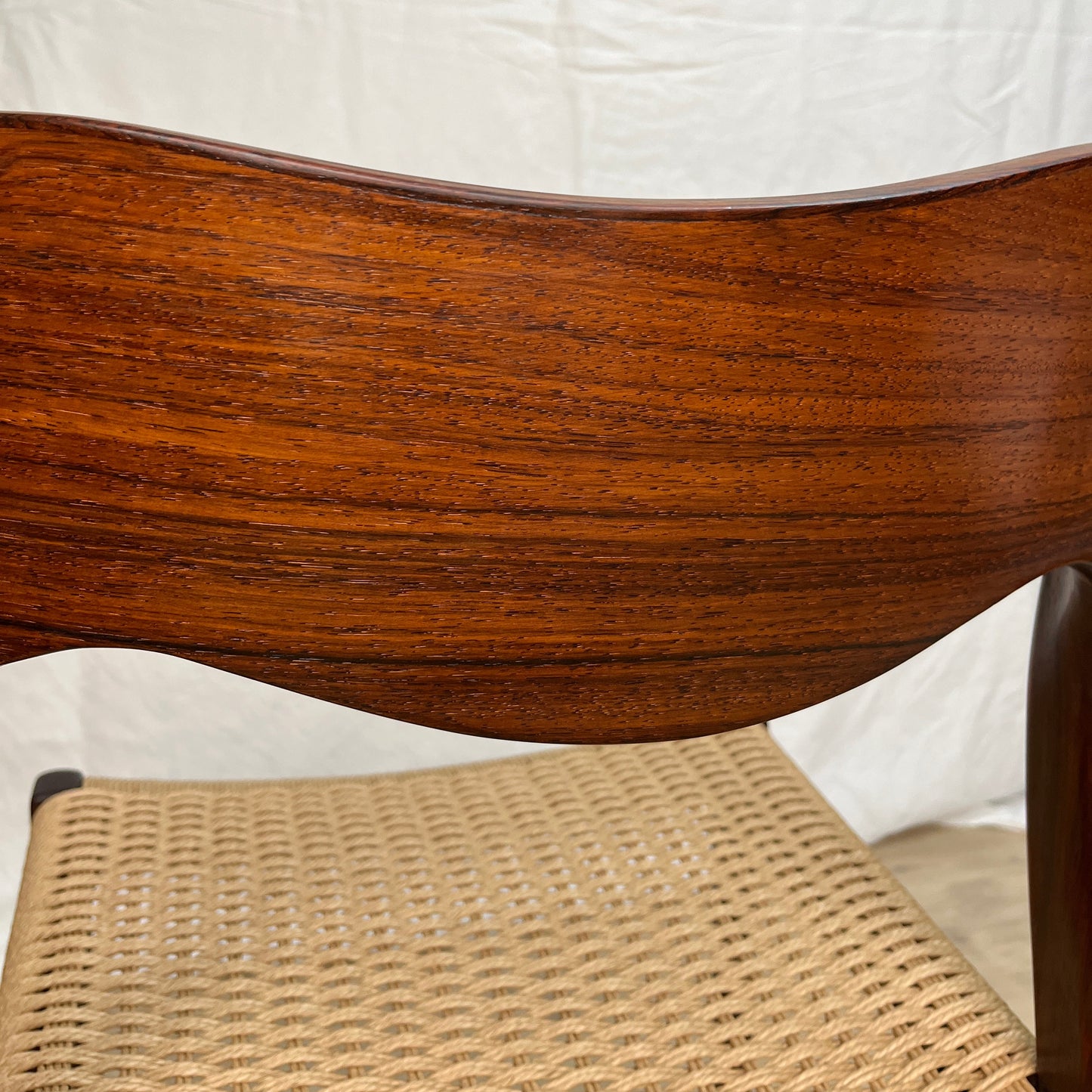 Rare : Chaises no. 71 en palissandre - Niels Otto Møller