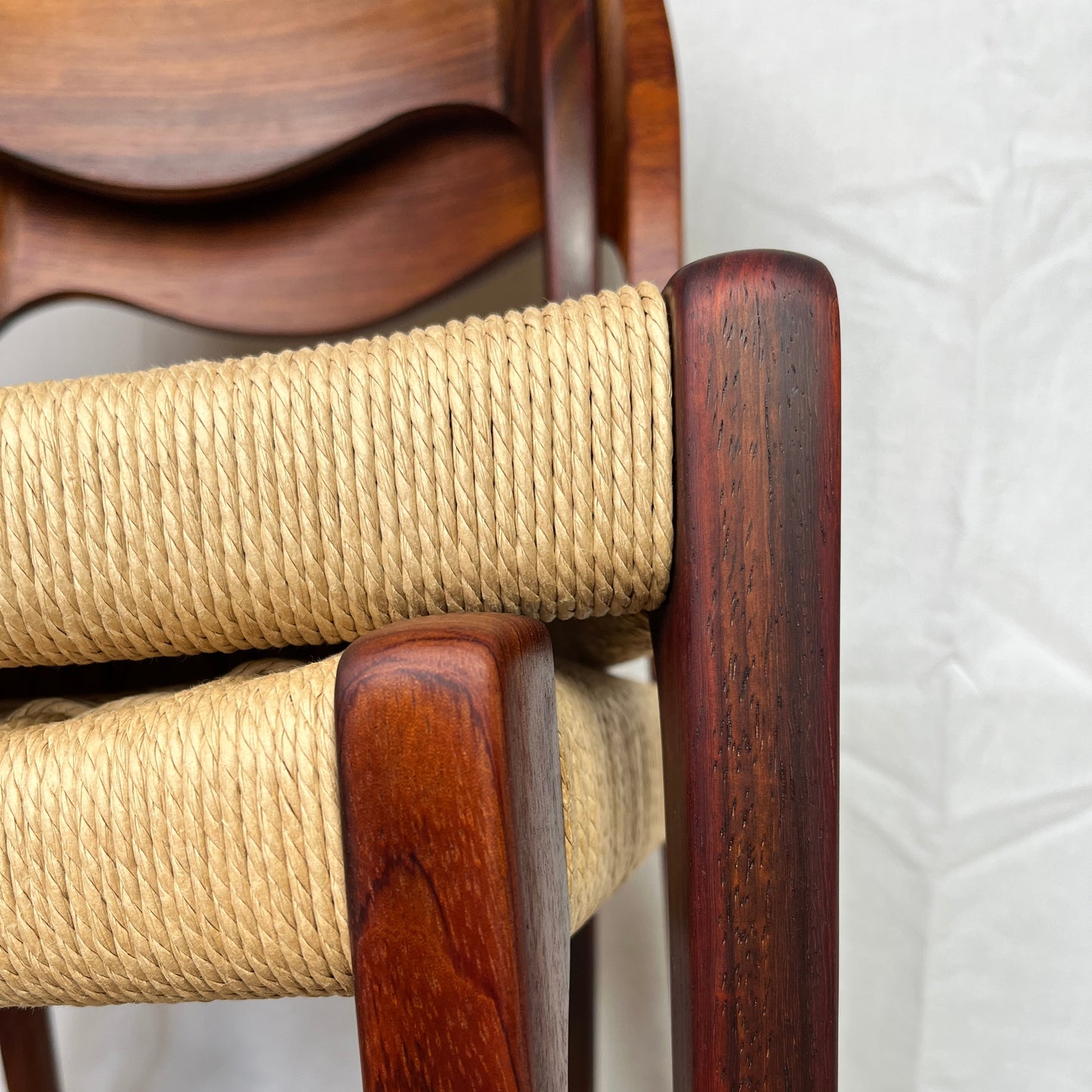 Rare : Chaises no. 71 en palissandre - Niels Otto Møller