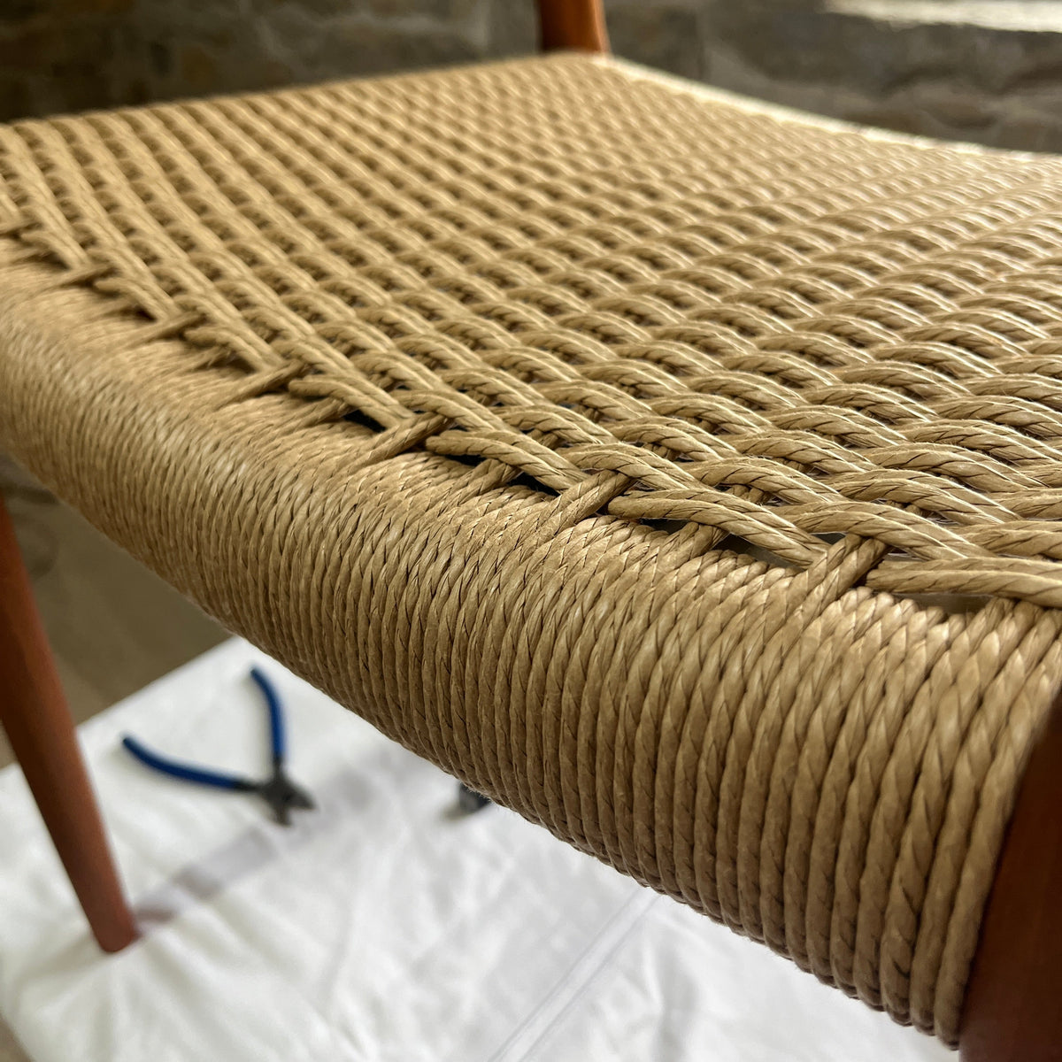 Lot de 6 chaises no. 75 en teck - Niels Otto Møller