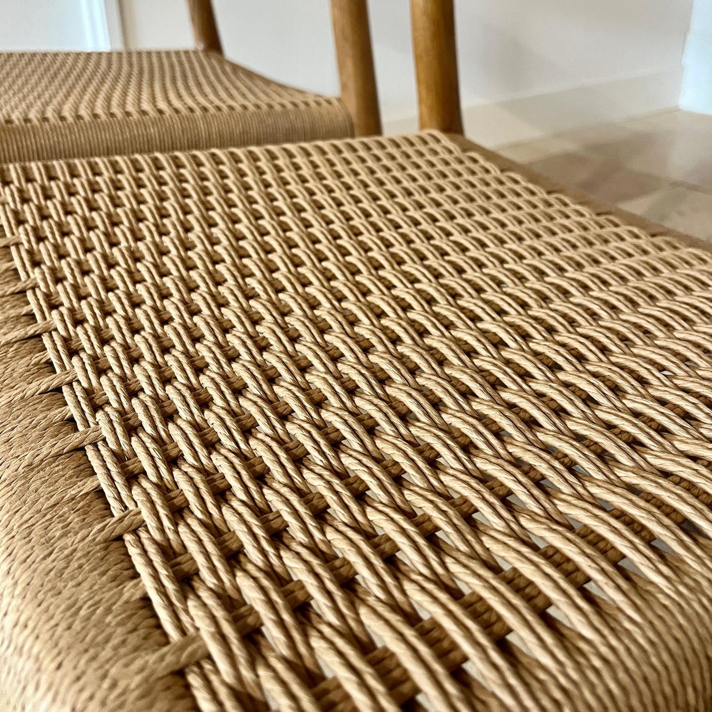 Lot de 6 chaises no. 75 en chêne - Niels Otto Møller