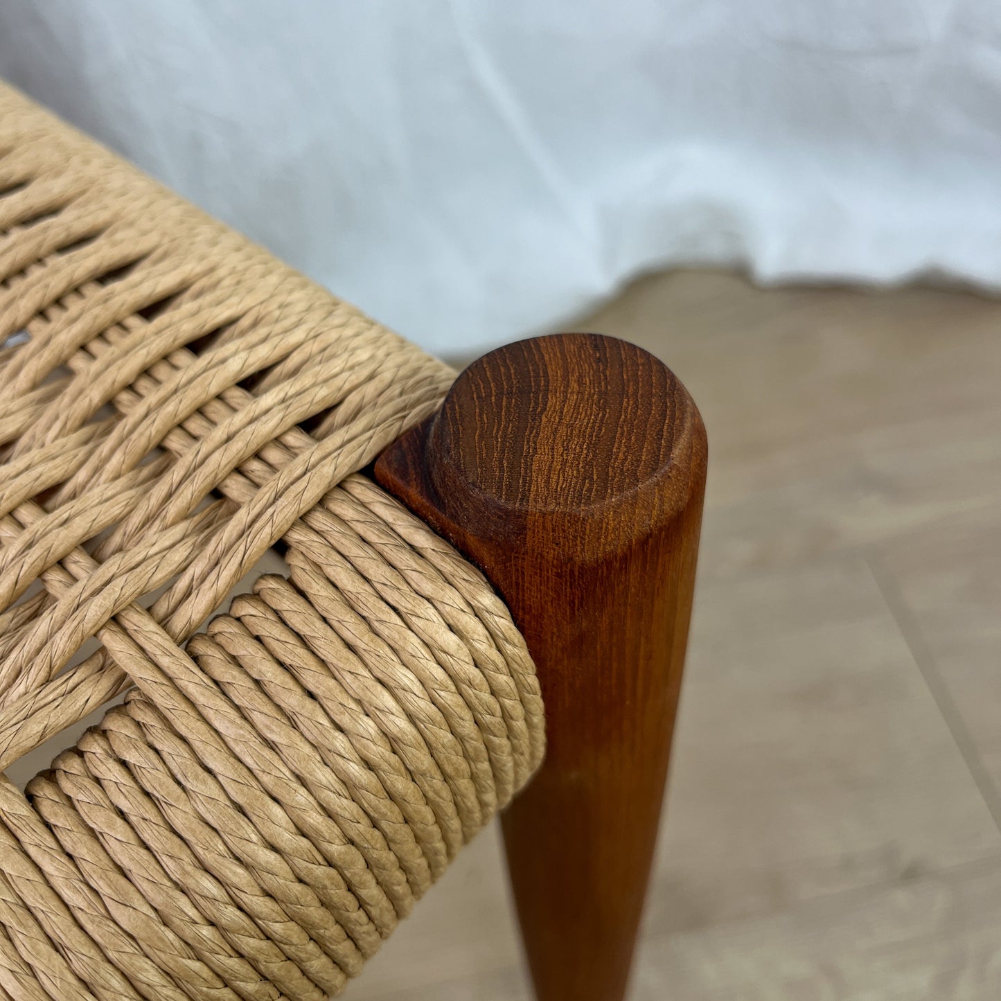 Lot de 2 chaises no. 75 en teck - Niels Otto Møller